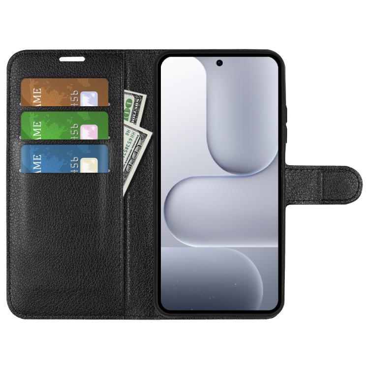 Litchi Texture Horizontal Flip Leather Phone Case with Holder, For Honor 500 / 500 Pro Global 155.8mm