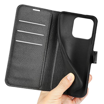 Litchi Texture Horizontal Flip Leather Phone Case with Holder, For Motorola Edge 60 / 60 Fusion
