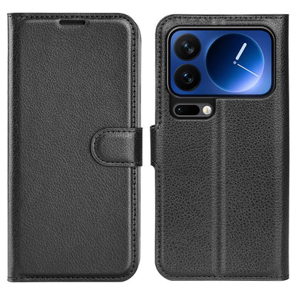 Litchi Texture Horizontal Flip Leather Phone Case with Holder, For Xiaomi 18 Pro Max 5G, For Xiaomi 18 Pro 5G, For Redmi Note 17 Pro 5G Global 163.5mm, For Xiaomi 17T Pro  5G, For Xiaomi 17T 5G, For Xiaomi 17 Ultra, For Redmi Note 15 Pro 4G Global 163....