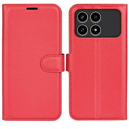 Litchi Texture Horizontal Flip Leather Phone Case with Holder, For Redmi Note 17 Pro Max 5G Global 163.4mm, For Redmi A7 Pro 171mm / Poco C85x 5G, For Redmi Turbo 5 Max / Poco X8 Pro Max, For Redmi Turbo 5 5G / Poco X8 Pro 5G                           ...