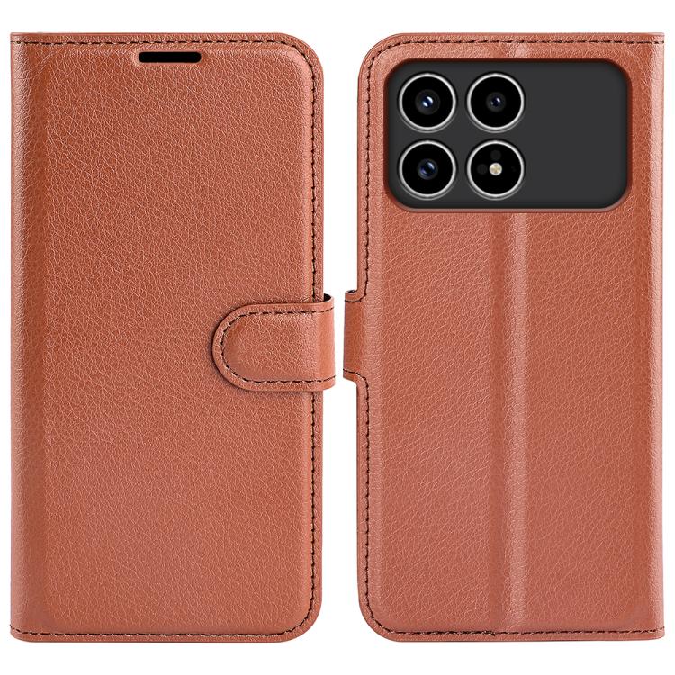 Litchi Texture Horizontal Flip Leather Phone Case with Holder, For Redmi Note 17 Pro Max 5G Global 163.4mm, For Redmi A7 Pro 171mm / Poco C85x 5G, For Redmi Turbo 5 Max / Poco X8 Pro Max, For Redmi Turbo 5 5G / Poco X8 Pro 5G                           ...