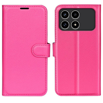 Litchi Texture Horizontal Flip Leather Phone Case with Holder, For Redmi Note 17 Pro Max 5G Global 163.4mm, For Redmi A7 Pro 171mm / Poco C85x 5G, For Redmi Turbo 5 Max / Poco X8 Pro Max, For Redmi Turbo 5 5G / Poco X8 Pro 5G                           ...