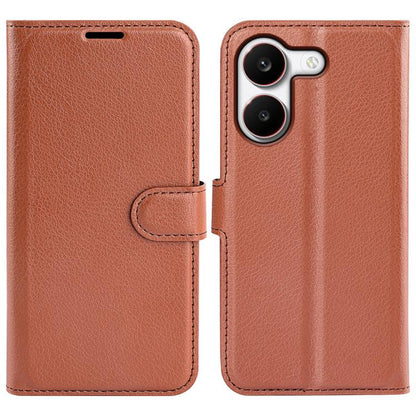 Litchi Texture Horizontal Flip Leather Phone Case with Holder, For Redmi Note 17 Pro Max 5G Global 163.4mm, For Redmi A7 Pro 171mm / Poco C85x 5G, For Redmi Turbo 5 Max / Poco X8 Pro Max, For Redmi Turbo 5 5G / Poco X8 Pro 5G                           ...