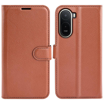 Litchi Texture Horizontal Flip Leather Phone Case with Holder, For Redmi Note 17 Pro Max 5G Global 163.4mm, For Redmi A7 Pro 171mm / Poco C85x 5G, For Redmi Turbo 5 Max / Poco X8 Pro Max, For Redmi Turbo 5 5G / Poco X8 Pro 5G                           ...