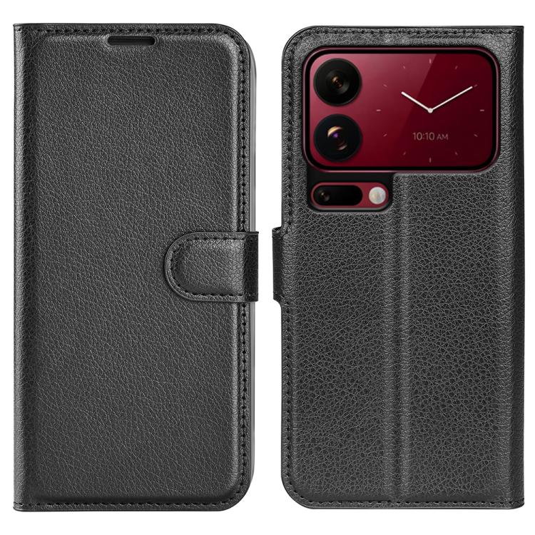 Litchi Texture Horizontal Flip Leather Phone Case with Holder, For Xiaomi 18 Pro Max 5G, For Xiaomi 18 Pro 5G, For Redmi Note 17 Pro 5G Global 163.5mm, For Xiaomi 17T Pro  5G, For Xiaomi 17T 5G, For Xiaomi 17 Ultra, For Redmi Note 15 Pro 4G Global 163....
