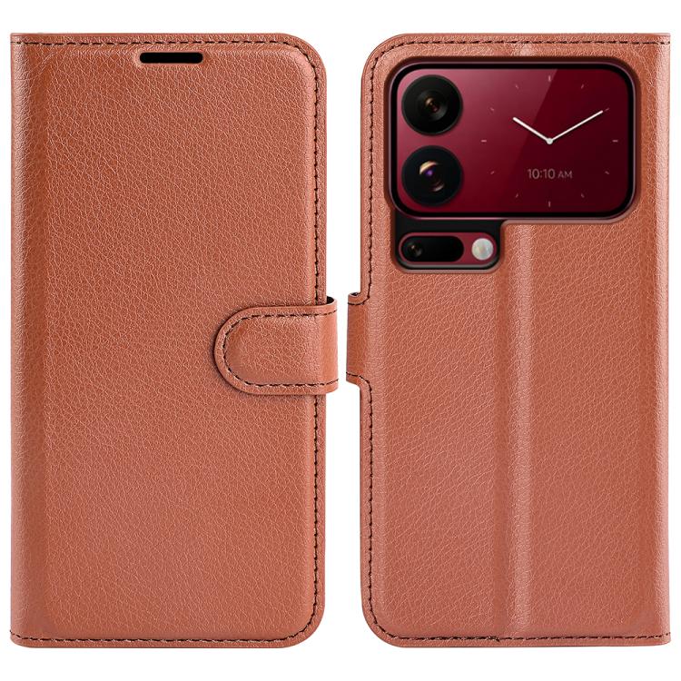 Litchi Texture Horizontal Flip Leather Phone Case with Holder, For Xiaomi 18 Pro Max 5G, For Xiaomi 18 Pro 5G, For Redmi Note 17 Pro 5G Global 163.5mm, For Xiaomi 17T Pro  5G, For Xiaomi 17T 5G, For Xiaomi 17 Ultra, For Redmi Note 15 Pro 4G Global 163....