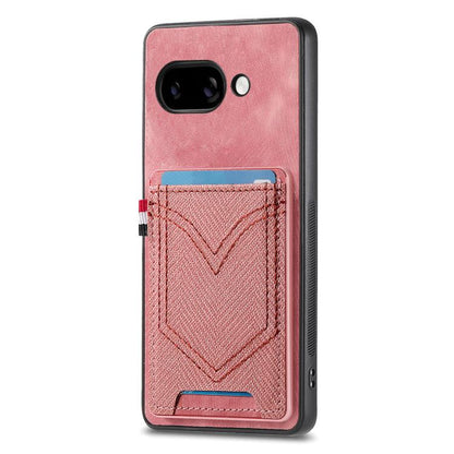 Denim Texture Leather Skin Phone Case with Card Slot, For Google Pixel 11 Pro XL, For Google Pixel 11, For Google Pixel 11 Pro, For Google Pixel 10 Pro XL, For Google Pixel 9a, For Google Pixel 9 Pro XL, For Google Pixel 10 / 10 Pro                    ...