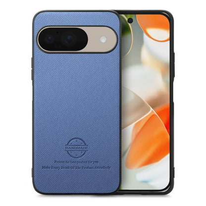 Twill Fabric Leather Skin Back Phone Case, For Google Pixel 11 Pro XL, For Google Pixel 11, For Google Pixel 11 Pro, For Google Pixel 10 Pro XL, For Google Pixel 9a, For Google Pixel 9 Pro XL, For Google Pixel 10 / 10 Pro, For Google Pixel 9 / 9 Pro