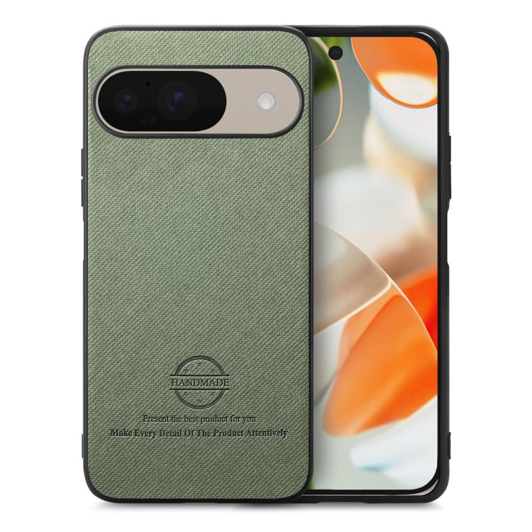 Twill Fabric Leather Skin Back Phone Case, For Google Pixel 11 Pro XL, For Google Pixel 11, For Google Pixel 11 Pro, For Google Pixel 10 Pro XL, For Google Pixel 9a, For Google Pixel 9 Pro XL, For Google Pixel 10 / 10 Pro, For Google Pixel 9 / 9 Pro