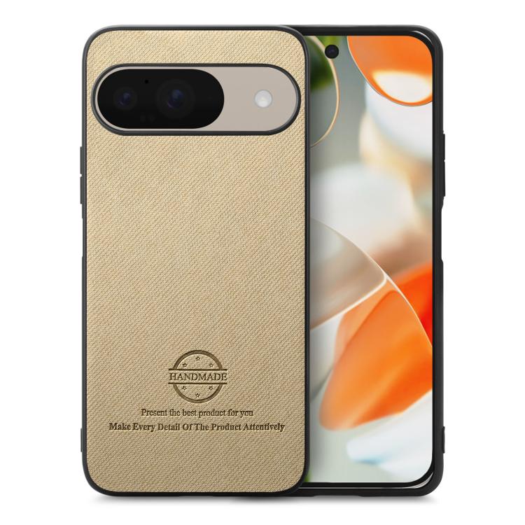 Twill Fabric Leather Skin Back Phone Case, For Google Pixel 11 Pro XL, For Google Pixel 11, For Google Pixel 11 Pro, For Google Pixel 10 Pro XL, For Google Pixel 9a, For Google Pixel 9 Pro XL, For Google Pixel 10 / 10 Pro, For Google Pixel 9 / 9 Pro