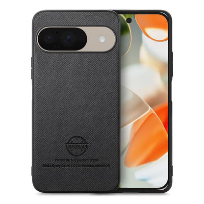 Twill Fabric Leather Skin Back Phone Case, For Google Pixel 11 Pro XL, For Google Pixel 11, For Google Pixel 11 Pro, For Google Pixel 10 Pro XL, For Google Pixel 9a, For Google Pixel 9 Pro XL, For Google Pixel 10 / 10 Pro, For Google Pixel 9 / 9 Pro