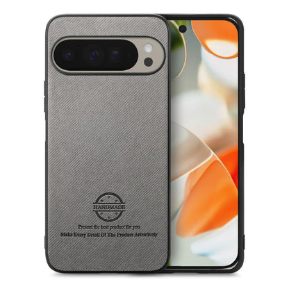 Twill Fabric Leather Skin Back Phone Case, For Google Pixel 11 Pro XL, For Google Pixel 11, For Google Pixel 11 Pro, For Google Pixel 10 Pro XL, For Google Pixel 9a, For Google Pixel 9 Pro XL, For Google Pixel 10 / 10 Pro, For Google Pixel 9 / 9 Pro