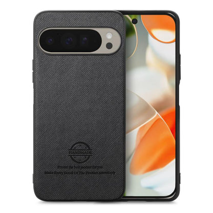 Twill Fabric Leather Skin Back Phone Case, For Google Pixel 11 Pro XL, For Google Pixel 11, For Google Pixel 11 Pro, For Google Pixel 10 Pro XL, For Google Pixel 9a, For Google Pixel 9 Pro XL, For Google Pixel 10 / 10 Pro, For Google Pixel 9 / 9 Pro