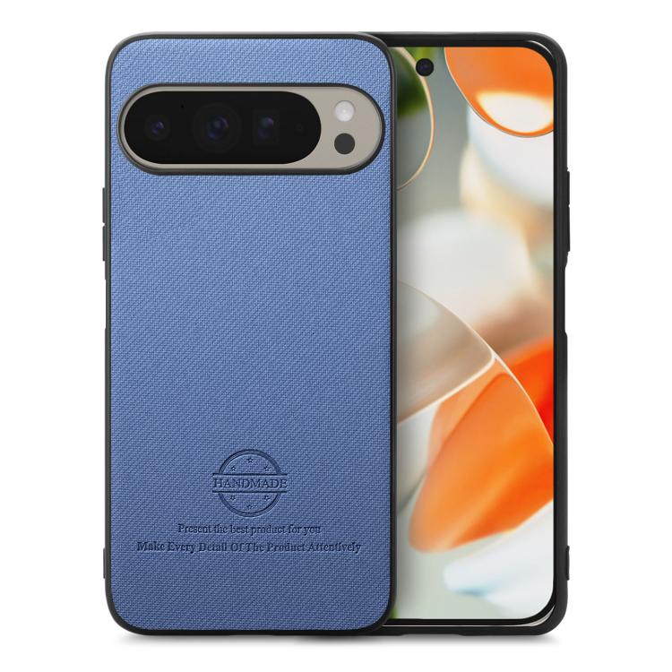 Twill Fabric Leather Skin Back Phone Case, For Google Pixel 11 Pro XL, For Google Pixel 11, For Google Pixel 11 Pro, For Google Pixel 10 Pro XL, For Google Pixel 9a, For Google Pixel 9 Pro XL, For Google Pixel 10 / 10 Pro, For Google Pixel 9 / 9 Pro
