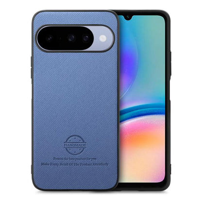 Twill Fabric Leather Skin Back Phone Case, For Google Pixel 11 Pro XL, For Google Pixel 11, For Google Pixel 11 Pro, For Google Pixel 10 Pro XL, For Google Pixel 9a, For Google Pixel 9 Pro XL, For Google Pixel 10 / 10 Pro, For Google Pixel 9 / 9 Pro