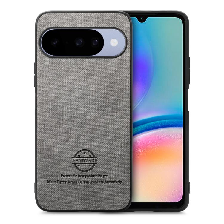 Twill Fabric Leather Skin Back Phone Case, For Google Pixel 11 Pro XL, For Google Pixel 11, For Google Pixel 11 Pro, For Google Pixel 10 Pro XL, For Google Pixel 9a, For Google Pixel 9 Pro XL, For Google Pixel 10 / 10 Pro, For Google Pixel 9 / 9 Pro