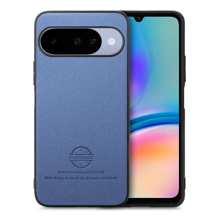 Twill Fabric Leather Skin Back Phone Case, For Google Pixel 11 Pro XL, For Google Pixel 11, For Google Pixel 11 Pro, For Google Pixel 10 Pro XL, For Google Pixel 9a, For Google Pixel 9 Pro XL, For Google Pixel 10 / 10 Pro, For Google Pixel 9 / 9 Pro