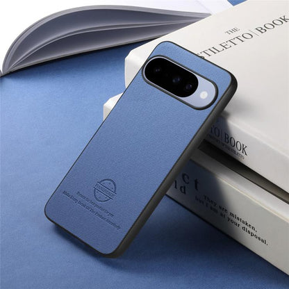 Twill Fabric Leather Skin Back Phone Case, For Google Pixel 11 Pro XL, For Google Pixel 11, For Google Pixel 11 Pro, For Google Pixel 10 Pro XL, For Google Pixel 9a, For Google Pixel 9 Pro XL, For Google Pixel 10 / 10 Pro, For Google Pixel 9 / 9 Pro