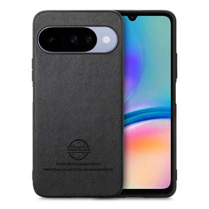 Twill Fabric Leather Skin Back Phone Case, For Google Pixel 11 Pro XL, For Google Pixel 11, For Google Pixel 11 Pro, For Google Pixel 10 Pro XL, For Google Pixel 9a, For Google Pixel 9 Pro XL, For Google Pixel 10 / 10 Pro, For Google Pixel 9 / 9 Pro
