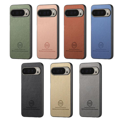 Twill Fabric Leather Skin Back Phone Case, For Google Pixel 11 Pro XL, For Google Pixel 11, For Google Pixel 11 Pro, For Google Pixel 10 Pro XL, For Google Pixel 9a, For Google Pixel 9 Pro XL, For Google Pixel 10 / 10 Pro, For Google Pixel 9 / 9 Pro