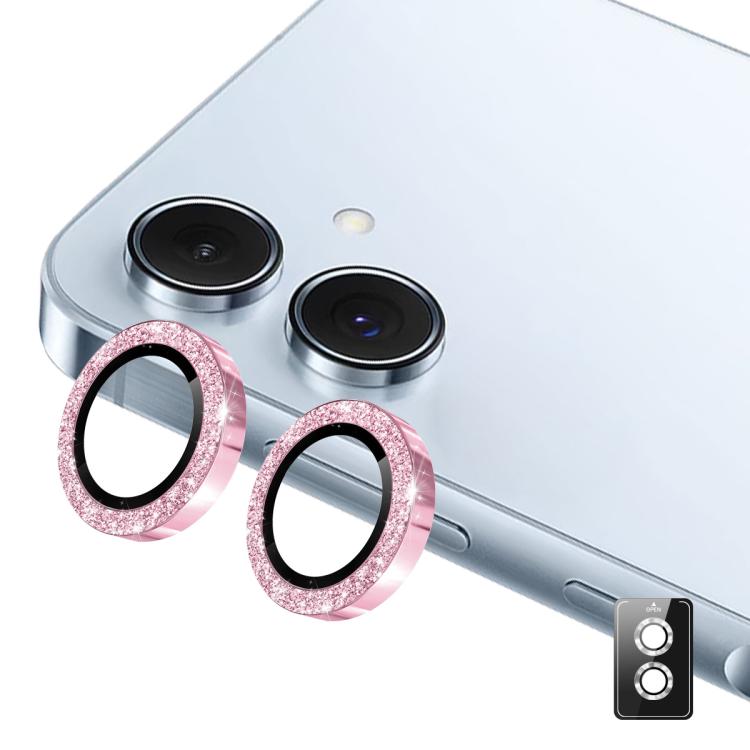 ENKAY Hat-Prince 9H Rear Camera Lens Glitter Aluminium Alloy Tempered Glass Film, For Samsung Galaxy Z Flip5, For Samsung Galaxy A54, For Samsung Galaxy A37 / A57, For Samsung Galaxy A06, For Samsung Galaxy A16, For Samsung Galaxy A25                  ...