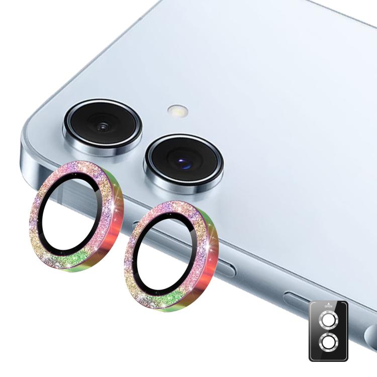 ENKAY Hat-Prince 9H Rear Camera Lens Glitter Aluminium Alloy Tempered Glass Film, For Samsung Galaxy Z Flip5, For Samsung Galaxy A54, For Samsung Galaxy A37 / A57, For Samsung Galaxy A06, For Samsung Galaxy A16, For Samsung Galaxy A25                  ...