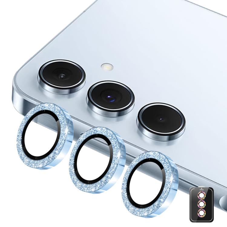 ENKAY Hat-Prince 9H Rear Camera Lens Glitter Aluminium Alloy Tempered Glass Film, For Samsung Galaxy Z Flip5, For Samsung Galaxy A54, For Samsung Galaxy A37 / A57, For Samsung Galaxy A06, For Samsung Galaxy A16, For Samsung Galaxy A25                  ...
