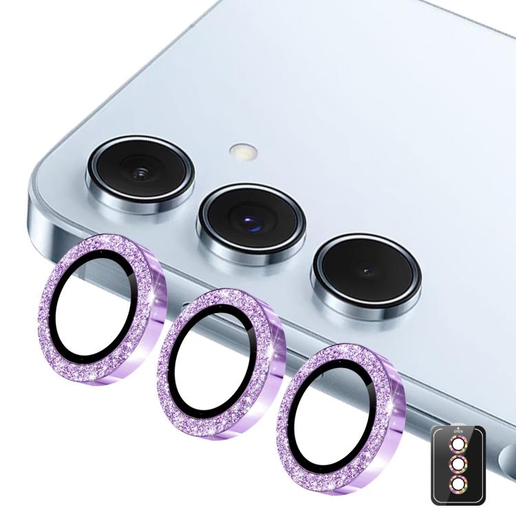 ENKAY Hat-Prince 9H Rear Camera Lens Glitter Aluminium Alloy Tempered Glass Film, For Samsung Galaxy Z Flip5, For Samsung Galaxy A54, For Samsung Galaxy A37 / A57, For Samsung Galaxy A06, For Samsung Galaxy A16, For Samsung Galaxy A25                  ...