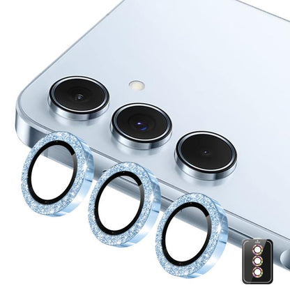 ENKAY Hat-Prince 9H Rear Camera Lens Glitter Aluminium Alloy Tempered Glass Film, For Samsung Galaxy Z Flip5, For Samsung Galaxy A54, For Samsung Galaxy A37 / A57, For Samsung Galaxy A06, For Samsung Galaxy A16, For Samsung Galaxy A25                  ...