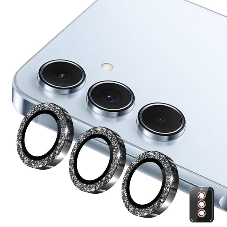 ENKAY Hat-Prince 9H Rear Camera Lens Glitter Aluminium Alloy Tempered Glass Film, For Samsung Galaxy Z Flip5, For Samsung Galaxy A54, For Samsung Galaxy A37 / A57, For Samsung Galaxy A06, For Samsung Galaxy A16, For Samsung Galaxy A25                  ...
