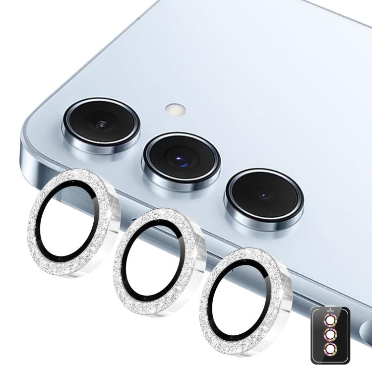 ENKAY Hat-Prince 9H Rear Camera Lens Glitter Aluminium Alloy Tempered Glass Film, For Samsung Galaxy Z Flip5, For Samsung Galaxy A54, For Samsung Galaxy A37 / A57, For Samsung Galaxy A06, For Samsung Galaxy A16, For Samsung Galaxy A25                  ...