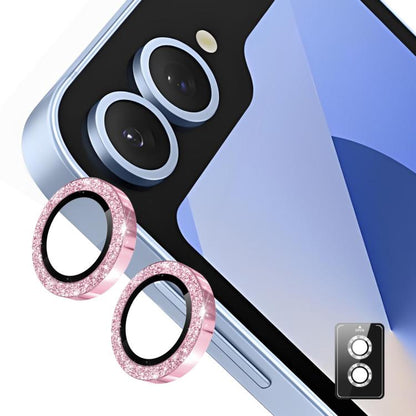 ENKAY Hat-Prince 9H Rear Camera Lens Glitter Aluminium Alloy Tempered Glass Film, For Samsung Galaxy Z Flip5, For Samsung Galaxy A54, For Samsung Galaxy A37 / A57, For Samsung Galaxy A06, For Samsung Galaxy A16, For Samsung Galaxy A25                  ...