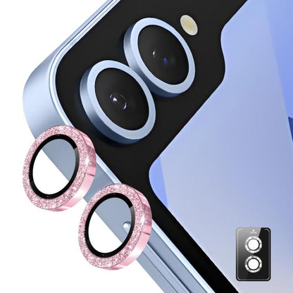 ENKAY Hat-Prince 9H Rear Camera Lens Glitter Aluminium Alloy Tempered Glass Film, For Galaxy Z Fold8 5G, For Galaxy Z Fold8 Ultra 5G, For Galaxy Z Flip8 5G, For Samsung Galaxy S26+ 5G, For Samsung Galaxy S26 Ultra 5G, For Samsung Galaxy S26 5G         ...