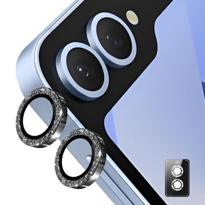 ENKAY Hat-Prince 9H Rear Camera Lens Glitter Aluminium Alloy Tempered Glass Film, For Galaxy Z Fold8 5G, For Galaxy Z Fold8 Ultra 5G, For Galaxy Z Flip8 5G, For Samsung Galaxy S26+ 5G, For Samsung Galaxy S26 Ultra 5G, For Samsung Galaxy S26 5G         ...
