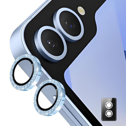 ENKAY Hat-Prince 9H Rear Camera Lens Glitter Aluminium Alloy Tempered Glass Film, For Galaxy Z Fold8 5G, For Galaxy Z Fold8 Ultra 5G, For Galaxy Z Flip8 5G, For Samsung Galaxy S26+ 5G, For Samsung Galaxy S26 Ultra 5G, For Samsung Galaxy S26 5G         ...