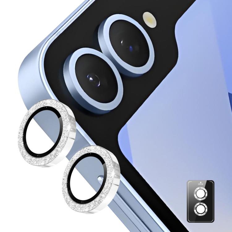 ENKAY Hat-Prince 9H Rear Camera Lens Glitter Aluminium Alloy Tempered Glass Film, For Galaxy Z Fold8 5G, For Galaxy Z Fold8 Ultra 5G, For Galaxy Z Flip8 5G, For Samsung Galaxy S26+ 5G, For Samsung Galaxy S26 Ultra 5G, For Samsung Galaxy S26 5G         ...