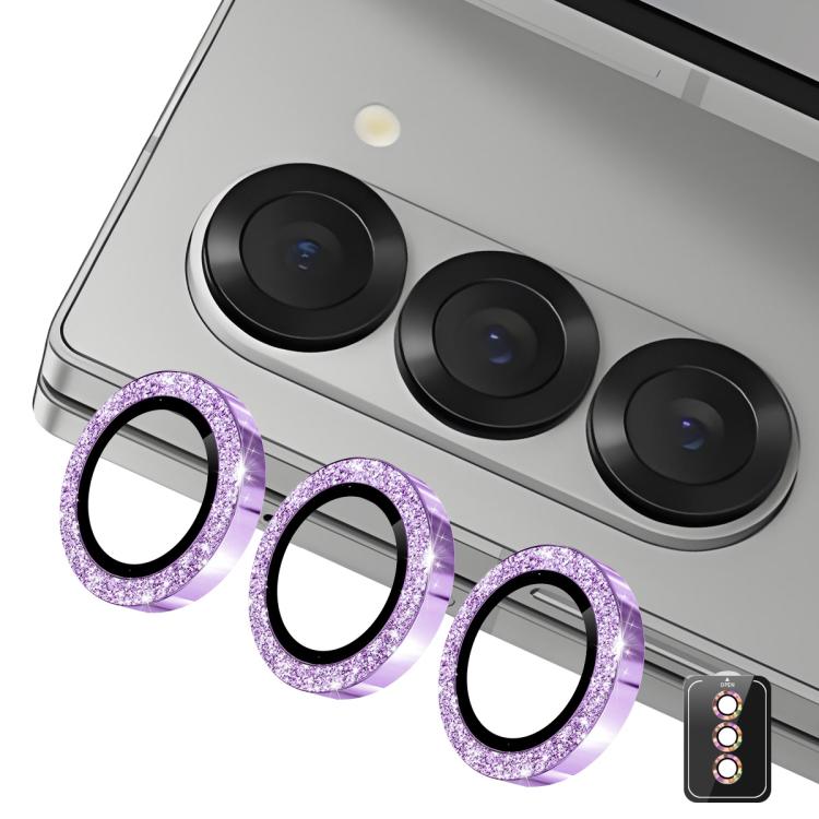 ENKAY Hat-Prince 9H Rear Camera Lens Glitter Aluminium Alloy Tempered Glass Film, For Galaxy Z Fold8 5G, For Galaxy Z Fold8 Ultra 5G, For Galaxy Z Flip8 5G, For Samsung Galaxy S26+ 5G, For Samsung Galaxy S26 Ultra 5G, For Samsung Galaxy S26 5G         ...