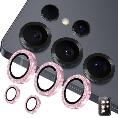 ENKAY Hat-Prince 9H Rear Camera Lens Glitter Aluminium Alloy Tempered Glass Film, For Galaxy Z Fold8 5G, For Galaxy Z Fold8 Ultra 5G, For Galaxy Z Flip8 5G, For Samsung Galaxy S26+ 5G, For Samsung Galaxy S26 Ultra 5G, For Samsung Galaxy S26 5G         ...