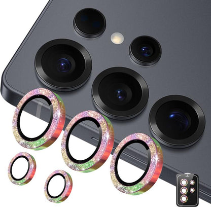 ENKAY Hat-Prince 9H Rear Camera Lens Glitter Aluminium Alloy Tempered Glass Film, For Galaxy Z Fold8 5G, For Galaxy Z Fold8 Ultra 5G, For Galaxy Z Flip8 5G, For Samsung Galaxy S26+ 5G, For Samsung Galaxy S26 Ultra 5G, For Samsung Galaxy S26 5G         ...