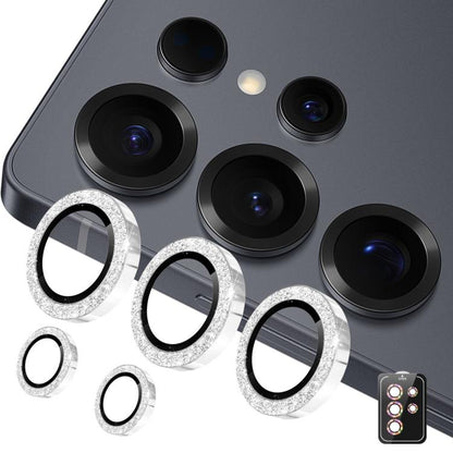 ENKAY Hat-Prince 9H Rear Camera Lens Glitter Aluminium Alloy Tempered Glass Film, For Galaxy Z Fold8 5G, For Galaxy Z Fold8 Ultra 5G, For Galaxy Z Flip8 5G, For Samsung Galaxy S26+ 5G, For Samsung Galaxy S26 Ultra 5G, For Samsung Galaxy S26 5G         ...