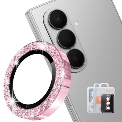 ENKAY Hat-Prince 9H Rear Camera Lens Glitter Aluminium Alloy Tempered Glass Film, For Galaxy Z Fold8 5G, For Galaxy Z Fold8 Ultra 5G, For Galaxy Z Flip8 5G, For Samsung Galaxy S26+ 5G, For Samsung Galaxy S26 Ultra 5G, For Samsung Galaxy S26 5G         ...