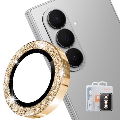 ENKAY Hat-Prince 9H Rear Camera Lens Glitter Aluminium Alloy Tempered Glass Film, For Galaxy Z Fold8 5G, For Galaxy Z Fold8 Ultra 5G, For Galaxy Z Flip8 5G, For Samsung Galaxy S26+ 5G, For Samsung Galaxy S26 Ultra 5G, For Samsung Galaxy S26 5G         ...