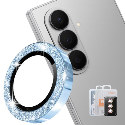 ENKAY Hat-Prince 9H Rear Camera Lens Glitter Aluminium Alloy Tempered Glass Film, For Galaxy Z Fold8 5G, For Galaxy Z Fold8 Ultra 5G, For Galaxy Z Flip8 5G, For Samsung Galaxy S26+ 5G, For Samsung Galaxy S26 Ultra 5G, For Samsung Galaxy S26 5G         ...