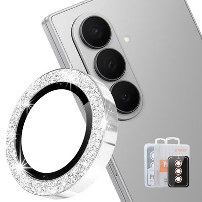 ENKAY Hat-Prince 9H Rear Camera Lens Glitter Aluminium Alloy Tempered Glass Film, For Galaxy Z Fold8 5G, For Galaxy Z Fold8 Ultra 5G, For Galaxy Z Flip8 5G, For Samsung Galaxy S26+ 5G, For Samsung Galaxy S26 Ultra 5G, For Samsung Galaxy S26 5G         ...