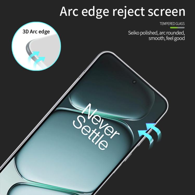 MOFI 9H 3D Explosion-proof Curved Screen Tempered Glass Film, For OnePlus 15R / Ace 6 / 6T Unlock, For OnePlus 15 Unlock, For OnePlus Ace 5 Ultra, For OnePlus Ace 5 Racing, For OnePlus 13T, For OnePlus Ace 5 / Ace 5 Pro