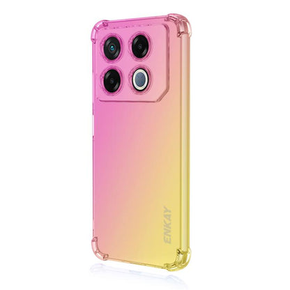 ENKAY Hat-Prince Gradient Airbag TPU Phone Case, For Infinix Note Edge 5G, For Infinix Note 60 / 60 Pro 5G, For Infinix Hot 60 5G / Hot 60i 4G, For Infinix GT 30 Pro 5G, For Infinix Note 50 4G / Note 50 Pro 4G, For Infinix Hot 50 Pro                   ...