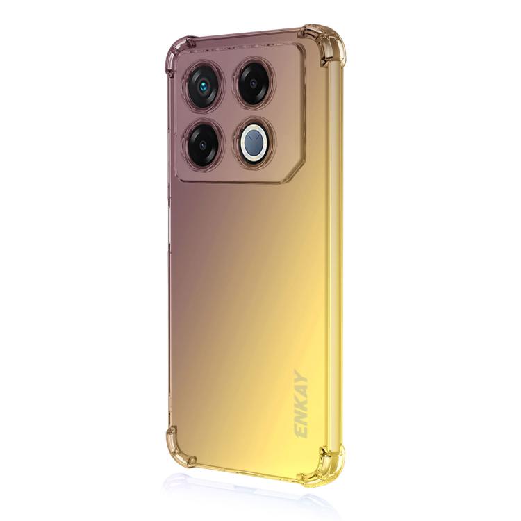 ENKAY Hat-Prince Gradient Airbag TPU Phone Case, For Infinix Note Edge 5G, For Infinix Note 60 / 60 Pro 5G, For Infinix Hot 60 5G / Hot 60i 4G, For Infinix GT 30 Pro 5G, For Infinix Note 50 4G / Note 50 Pro 4G, For Infinix Hot 50 Pro                   ...