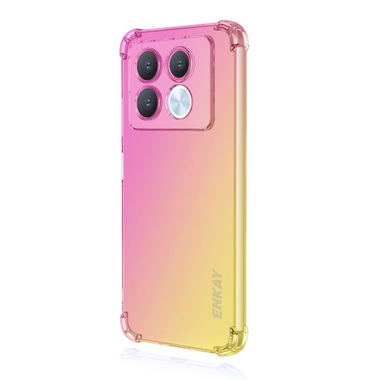 ENKAY Hat-Prince Gradient Airbag TPU Phone Case, For Infinix Note Edge 5G, For Infinix Note 60 / 60 Pro 5G, For Infinix Hot 60 5G / Hot 60i 4G, For Infinix GT 30 Pro 5G, For Infinix Note 50 4G / Note 50 Pro 4G, For Infinix Hot 50 Pro                   ...