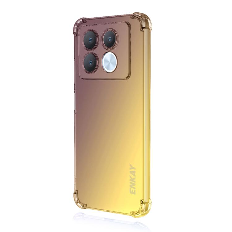 ENKAY Hat-Prince Gradient Airbag TPU Phone Case, For Infinix Note Edge 5G, For Infinix Note 60 / 60 Pro 5G, For Infinix Hot 60 5G / Hot 60i 4G, For Infinix GT 30 Pro 5G, For Infinix Note 50 4G / Note 50 Pro 4G, For Infinix Hot 50 Pro                   ...