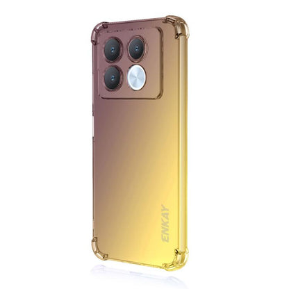 ENKAY Hat-Prince Gradient Airbag TPU Phone Case, For Infinix Note Edge 5G, For Infinix Note 60 / 60 Pro 5G, For Infinix Hot 60 5G / Hot 60i 4G, For Infinix GT 30 Pro 5G, For Infinix Note 50 4G / Note 50 Pro 4G, For Infinix Hot 50 Pro                   ...